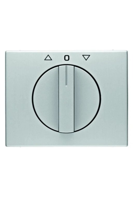 BERKER K.5 Zentralstück für Jalousie-Drehschalter Aluminium