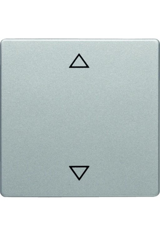 BERKER Q.x Wippe mit Aufdruck Symbol Pfeile alu samt