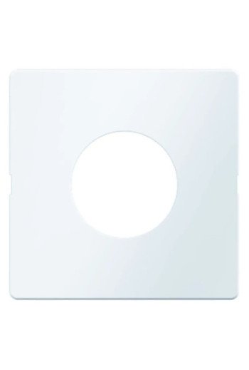 BERKER Q.x Zentralstück für Taster und Lichtsignal E10 polarweiß samt