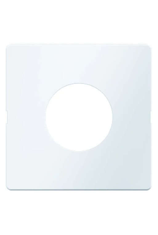 BERKER Q.x Zentralstück für Taster und Lichtsignal E10 polarweiß samt