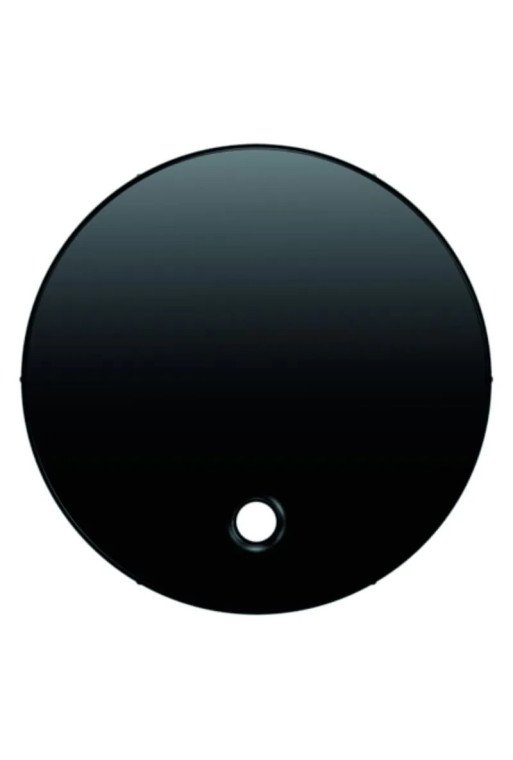 BERKER R.x Zentralstück für Zuschalter/Taster schwarz glänzend