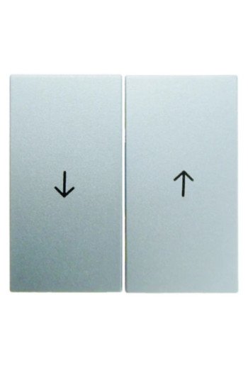 BERKER S.1/B.x Serienwippe mit Pfeilsymbole alu matt