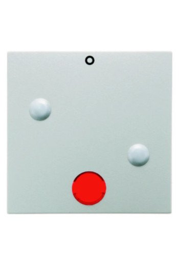 BERKER S.1/B.x Wippe anschraubbar mit roter Linse & Aufdruck 0
