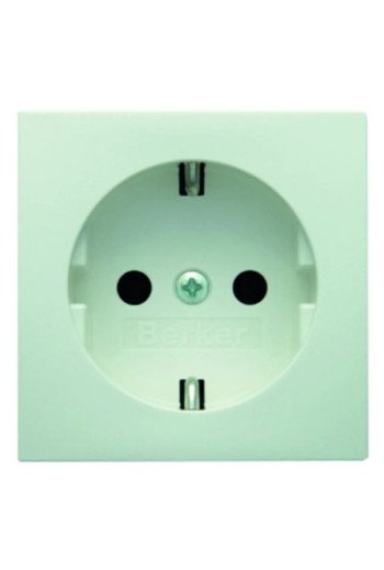 BERKER S.1/B.x Zentralstück zu 47431909 polarweiß matt