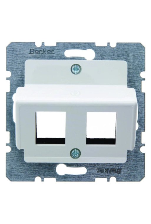 BERKER S.1/B.x/Q.x Zentralstück für AMP Modular Jacks