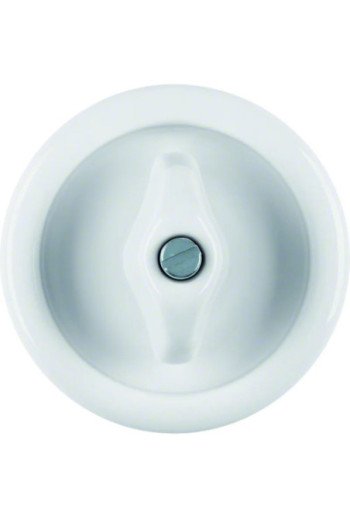 BERKER Serie 1930 Rosenthal Porzellan- Zentralstück mit Knebel