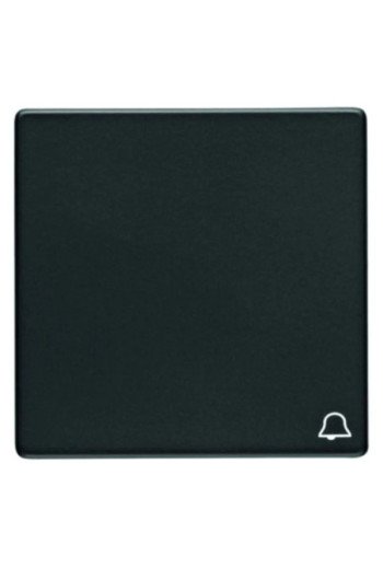 BERKER Wippe mit Aufdruck Symbol Klingel Berker Q.1/Q.3 schwarz lackiert