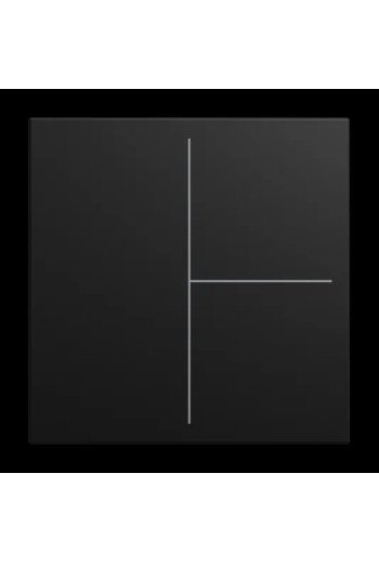 BUSCH-JAEGER Abdeckung schwarz matt - Busch-balance® SI
