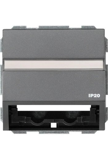 GIRA Datenhaube Tragring + BSF TX_44 Ant hrazit