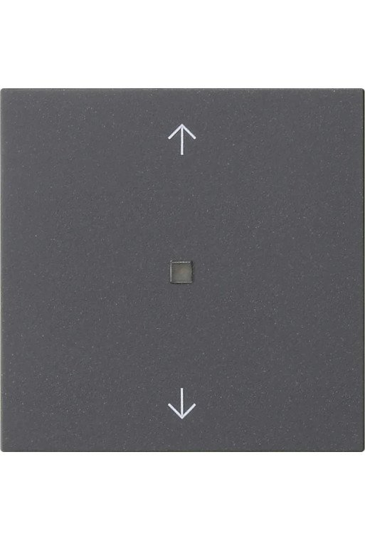 GIRA Wippe 1f Pfeile Kontrollf. System 55 Ant hrazit