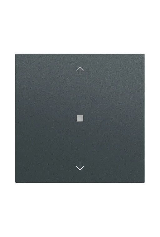 GIRA Wippe 1f Pfeile Kontrollf. System 70 Ant hrazit(lack.)