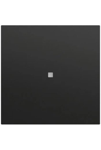 GIRA Wippe 1f unbedruckt Kontrollf. System 70 Schwarz m(lack.)