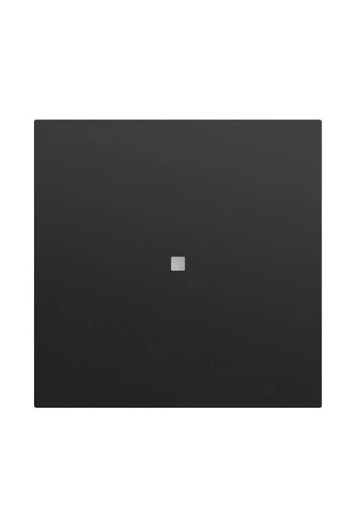 GIRA Wippe 1f unbedruckt Kontrollf. System 70 Schwarz m(lack.)
