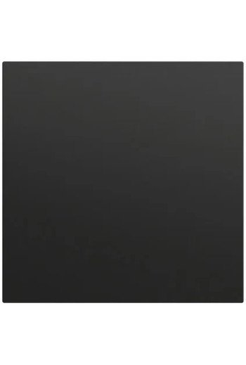 GIRA Wippe 1f unbedruckt System 70 Schwarz m( lack.)