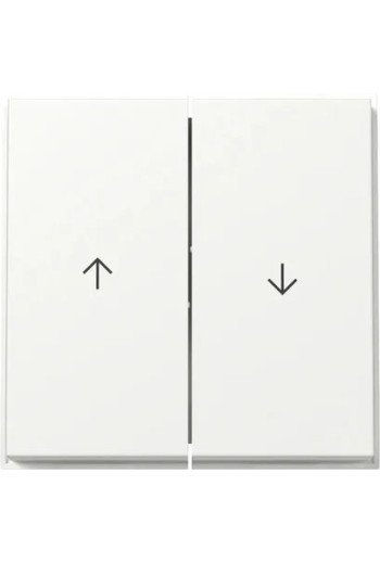 GIRA Wippe 2f Pfeil Gira TX_44 (WG UP) Reinwe iß