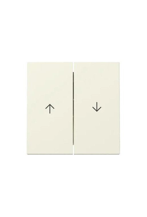 GIRA Wippe 2f Pfeil System 55 Cremeweiß