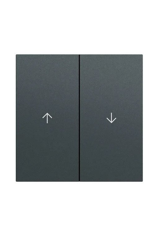 GIRA Wippe 2f Pfeil System 70 Anthrazit(lack. )