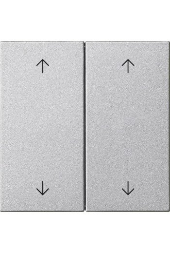 GIRA Wippe 2f Pfeile System 55 F Alu
