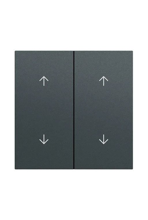 GIRA Wippe 2f Pfeile System 70 Anthrazit(lack .)