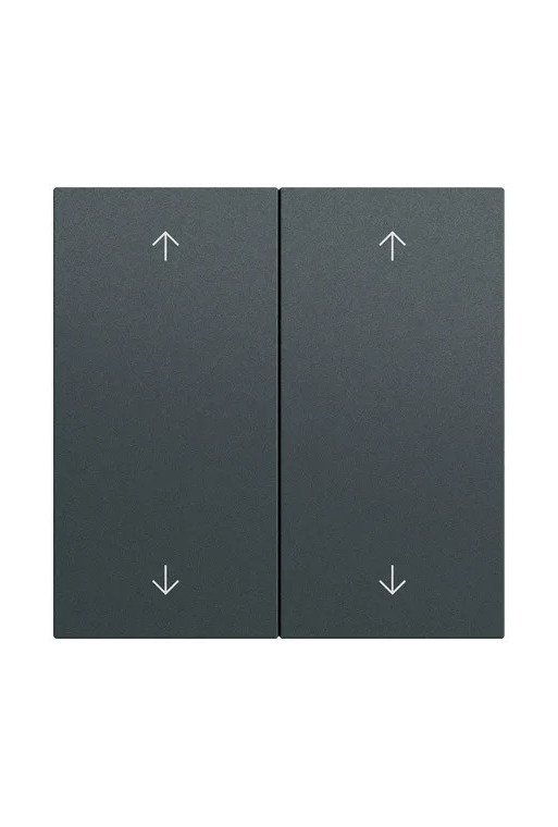 GIRA Wippe 2f Pfeile System 70 Anthrazit(lack .)