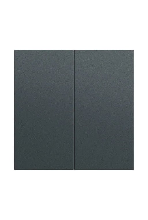 GIRA Wippe 2f unbedruckt System 70 Anthrazit( lack.)