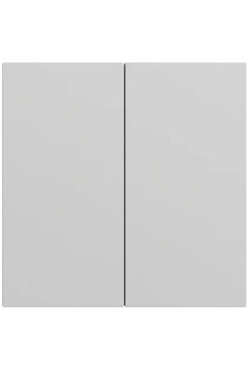 GIRA Wippe 2f unbedruckt System 70 Grau m(lac k.)
