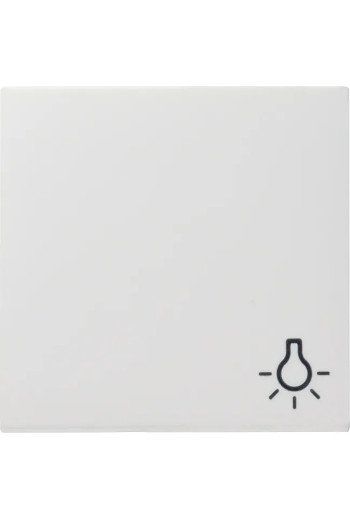 GIRA Wippe mit Symbol Licht System 55 reinweiß glänzend