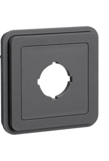 HAGER Abdeckung m. Stecköffnung Ø22.5mm W.1 gr