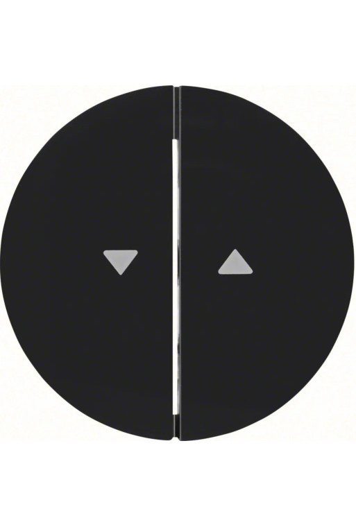 HAGER Wippen m Aufdruck Symbol Pfeil R.Cl sw