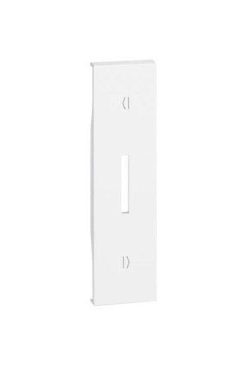 BTICINO LivingNow 1-mod. Tastenabdeckung Rolllad en für vert. Installation Farbe White