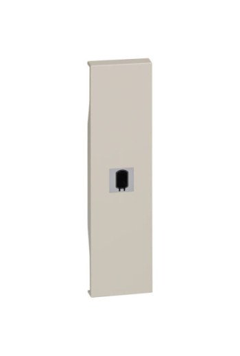 BTICINO LivingNow 1-modulige Tastenabdeckung mit Symbol "Boiler" in der Farbe Sand
