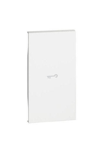 BTICINO LivingNow 2-modulige Tastenabdeckung mit Symbol "Schlüssel" in der Farbe White