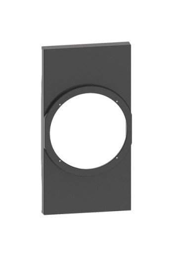 BTICINO LivingNow Abdeckung für Schutzkontakt-St eckdose with Netatmo in der Farbe Black