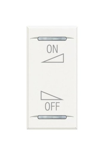BTICINO Wippe 1mod LAUT/LEISE white