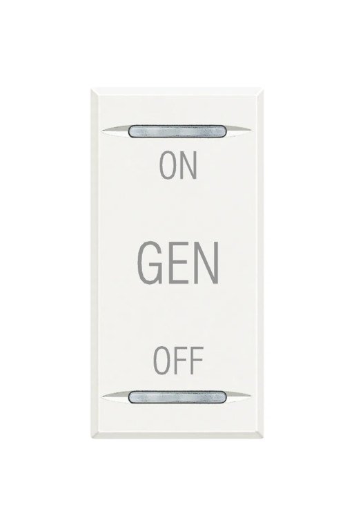 BTICINO Wippe 1mod ON/OFF-GEN white
