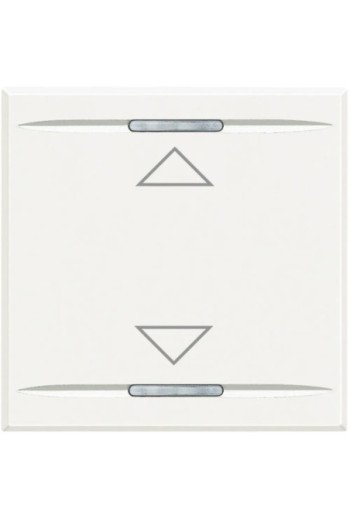 BTICINO Wippe 2mod AUF/AB white