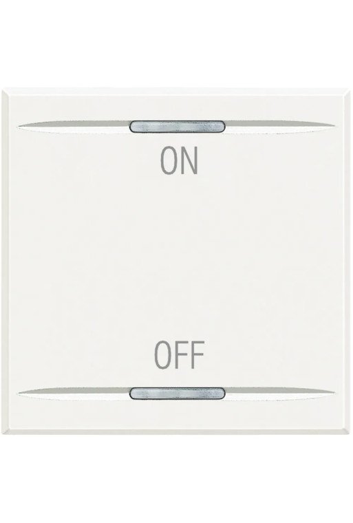 BTICINO Wippe 2mod ON/OFF white