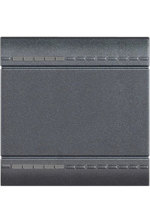 BTICINO Wippe neutral 2mod ANTHRAZIT