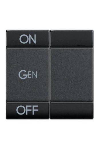 BTICINO Wippe "ON-GEN-OFF" 2m ANTHR.