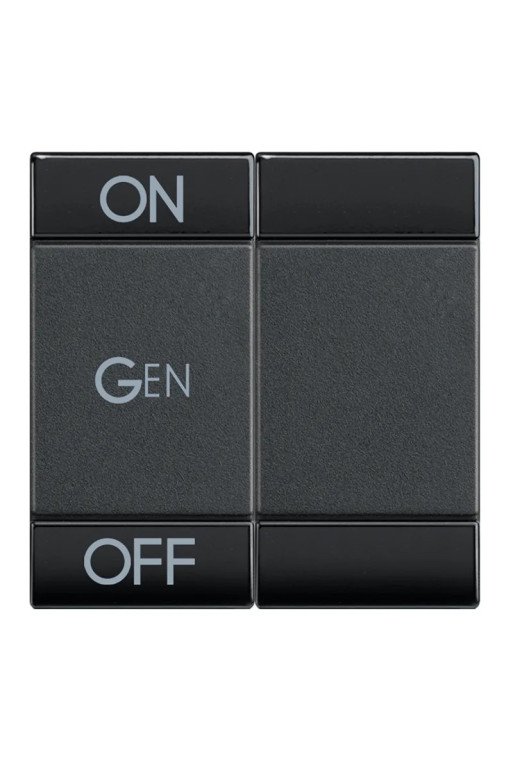 BTICINO Wippe "ON-GEN-OFF" 2m ANTHR.