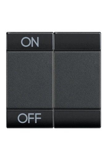 BTICINO Wippe "ON-OFF" 2m ANTHRAZIT