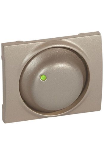 LEGRAND Abdeckung Dimmer 600W/VA Galea dark bron ze