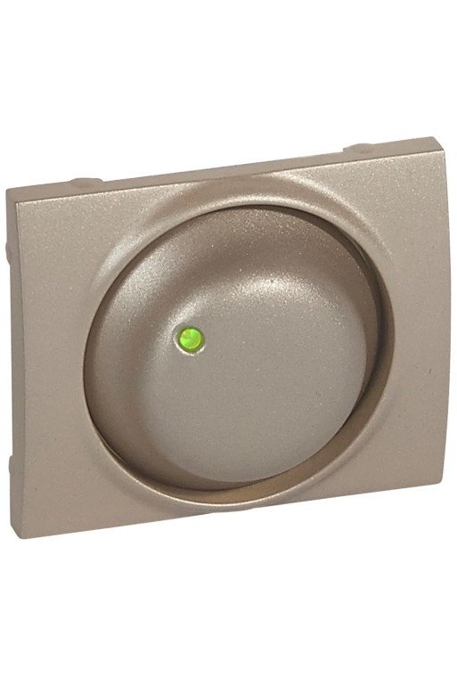 LEGRAND Abdeckung Dimmer 600W/VA Galea dark bron ze