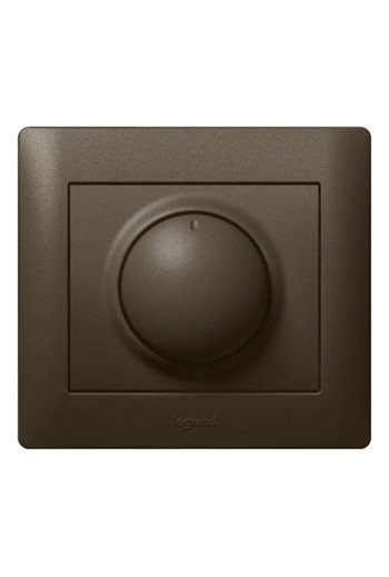 LEGRAND Abdeckung Drehdimmer nicht beleuchtbar G alea dark bronze