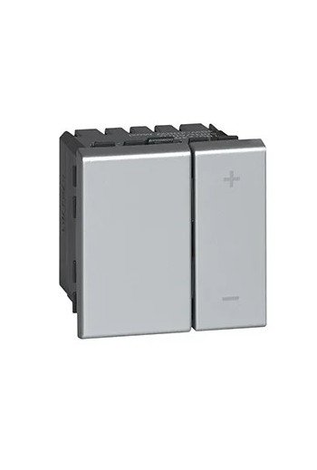 LEGRAND Mosaic LED-Dimmer Farbe: Aluminium