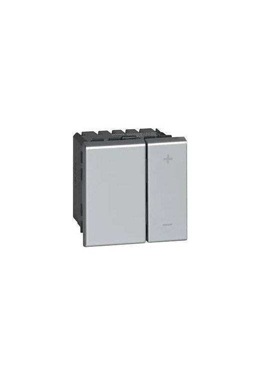 LEGRAND Mosaic LED-Dimmer Farbe: Aluminium