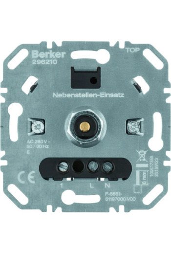 BERKER Nebenstelle für Universal Drehdimmer 296110 Up