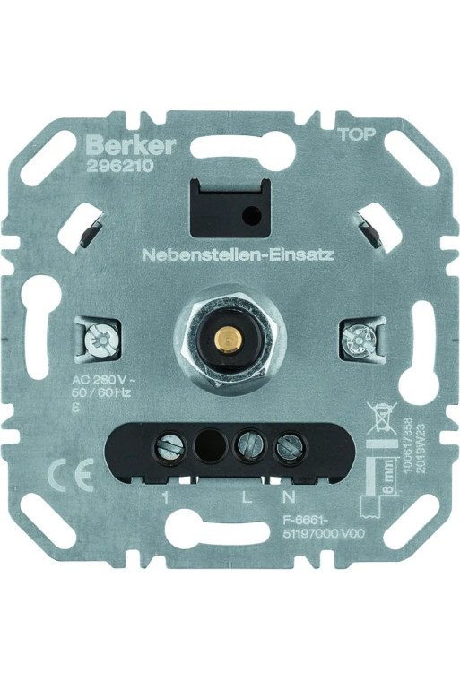 BERKER Nebenstelle für Universal Drehdimmer 296110 Up