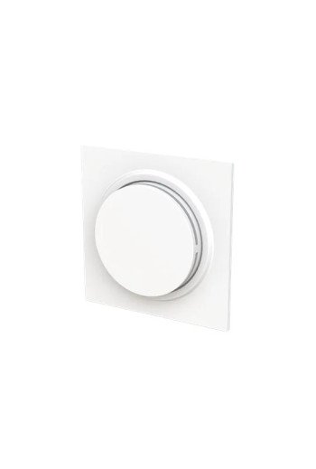 BUSCH-JAEGER Zentralscheibe - Drehdimmer mit Drehknop f studioweiß matt