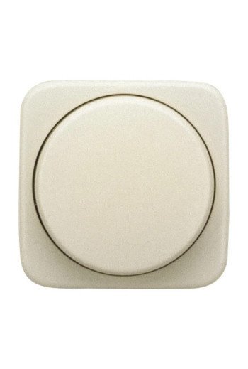 BUSCH-JAEGER Zentralscheibe mit Drehknopf für Dimmer Reflex SI weiß